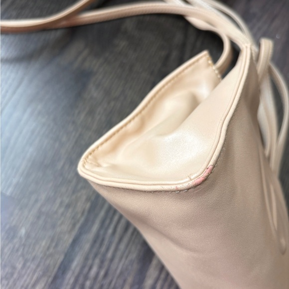 Telfar Small Cream PVC Shoulder Bag - Picture 12 of 13